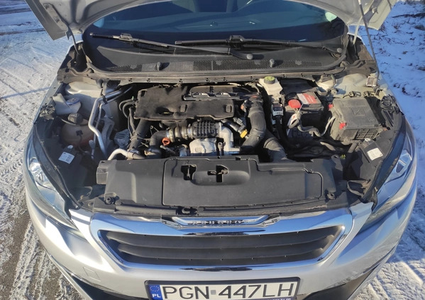 Peugeot 308 cena 29900 przebieg: 139000, rok produkcji 2013 z Kłecko małe 352